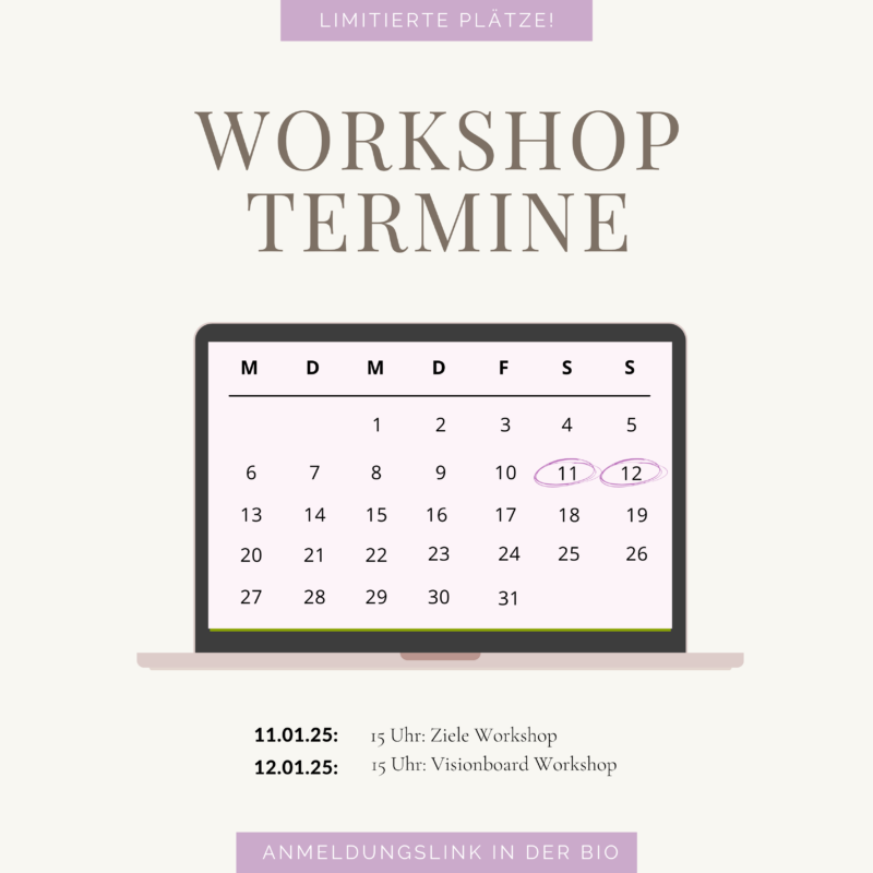 New Year - More Me Workshops – Bild 2