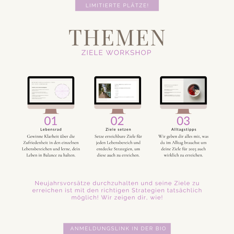 New Year - More Me Workshops – Bild 4