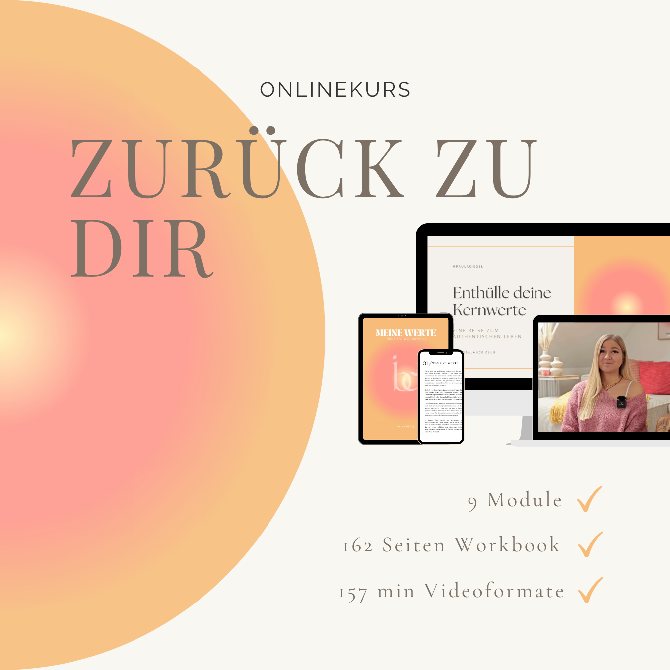 Onlinekurs: Zurück zu dir - Finde deinen inneren Kompass