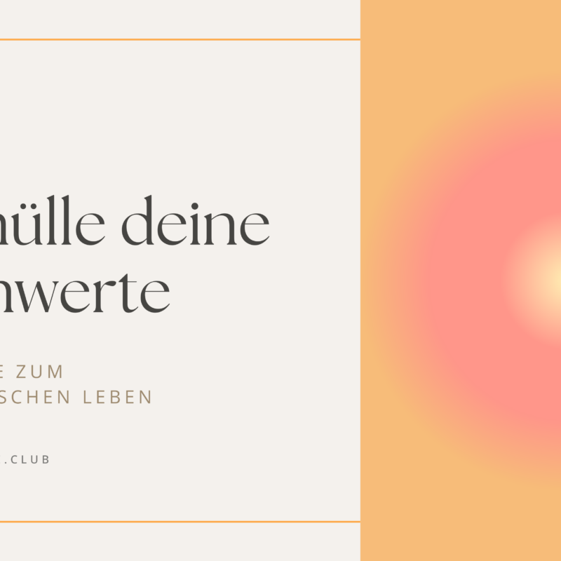 Enthülle deine Kernwerte - Onlinekurs