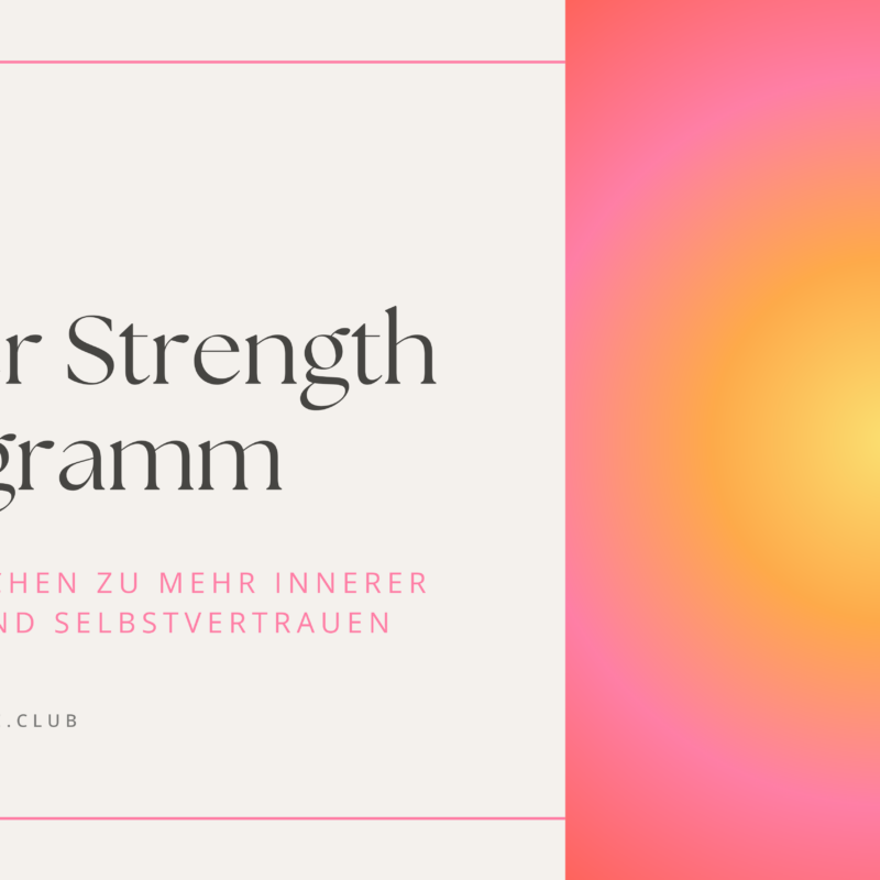 Inner Strength System - 12 Wochen Gruppencoaching