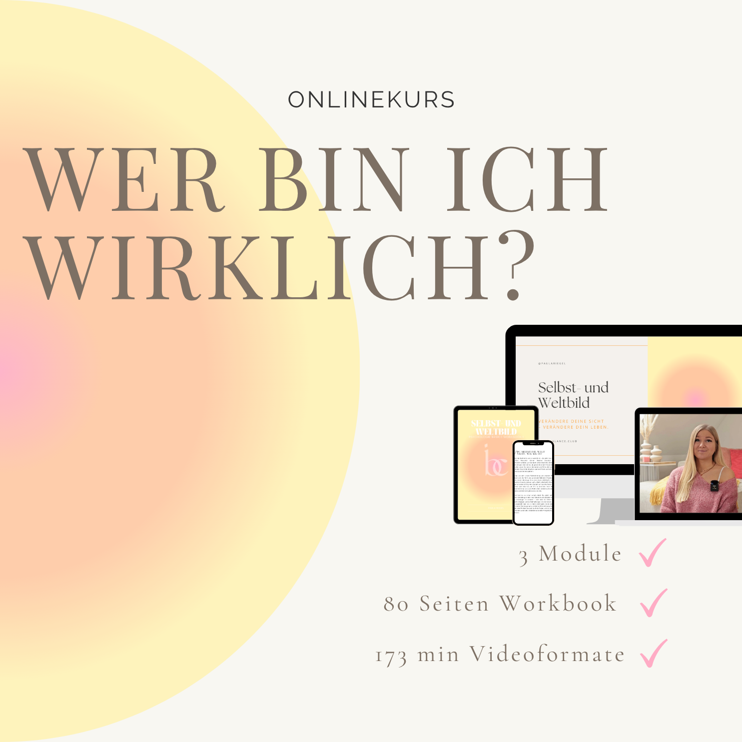 Onlinekurs: Selbst- und Weltbild