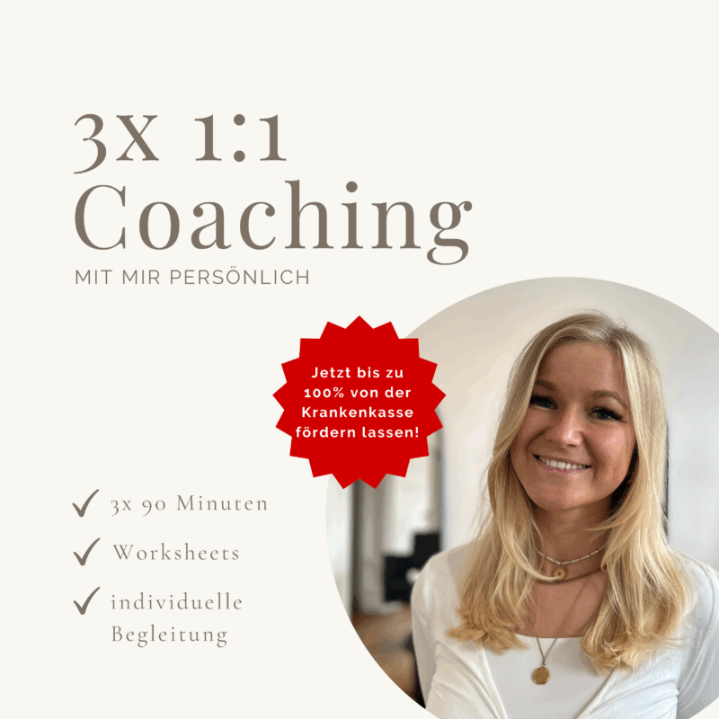 1:1 Coaching: 3er Paket