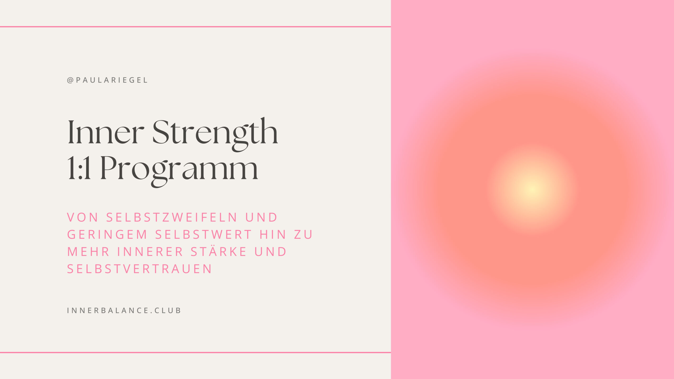 Inner Strength – 1:1 Coaching